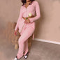 Cargo Pants With Pockets High Waist Drawstring Wide Leg Straight Trousers For Women Overalls