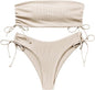 Maillot de Bain Bandeau à Cordon