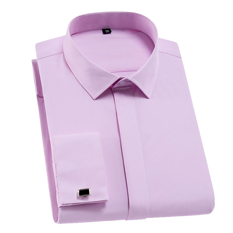 Men's slim fit long sleeve shirt