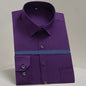 Work Clothes Mercerized Stretch Shirt Men