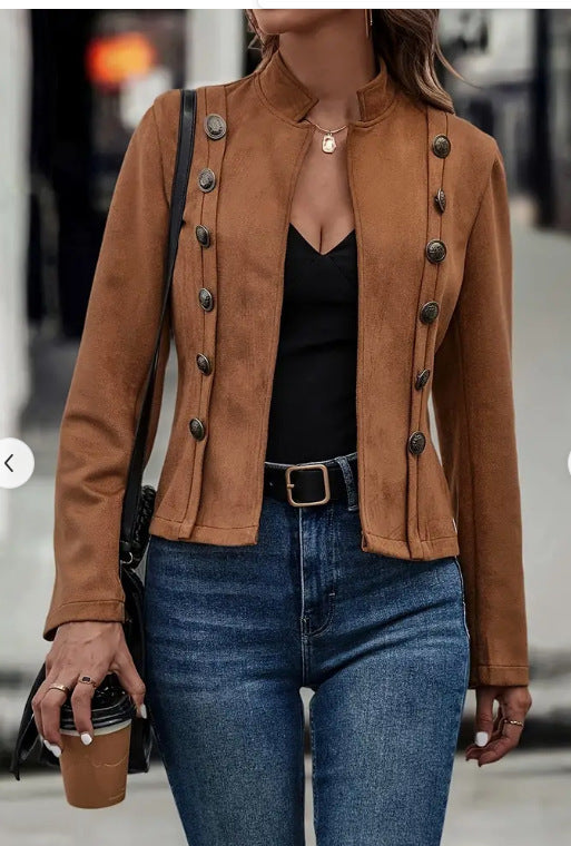 Veste Prestige Rétro en Suédine