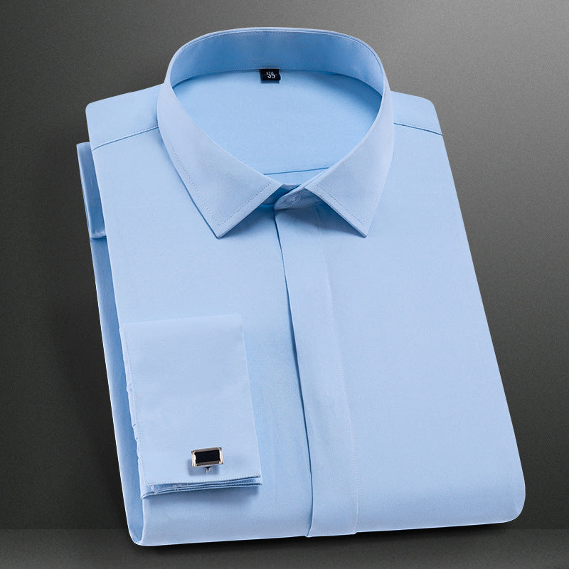 Men's slim fit long sleeve shirt