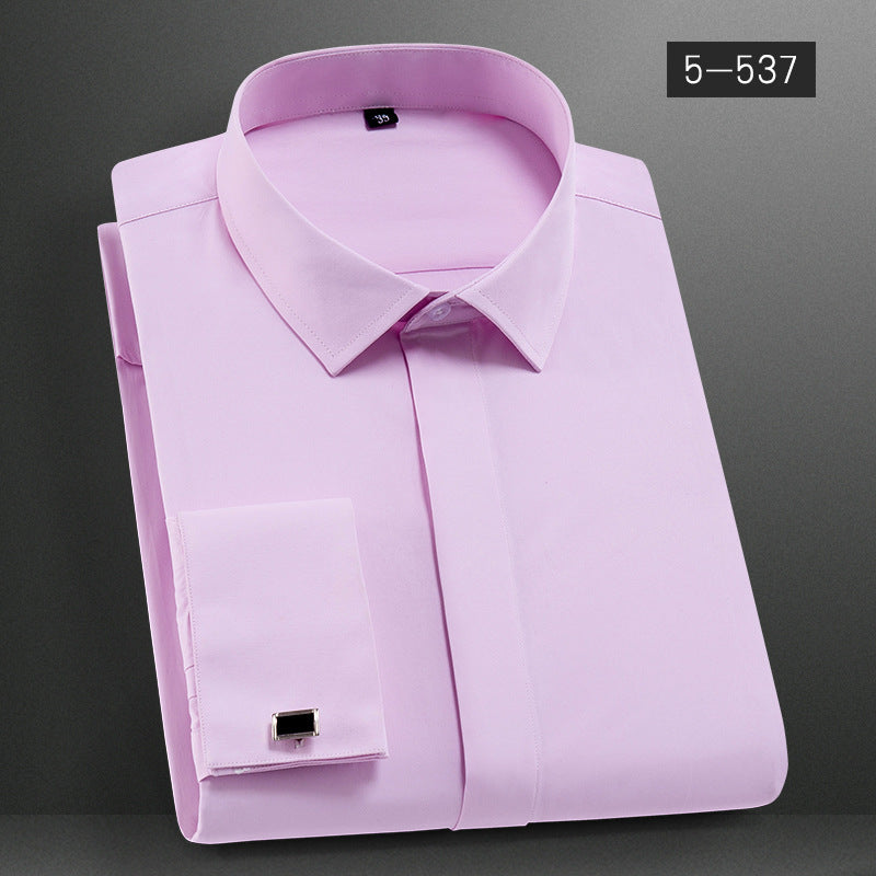 Men's slim fit long sleeve shirt