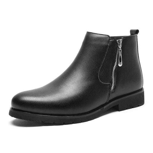 Bottines en cuir formelles
