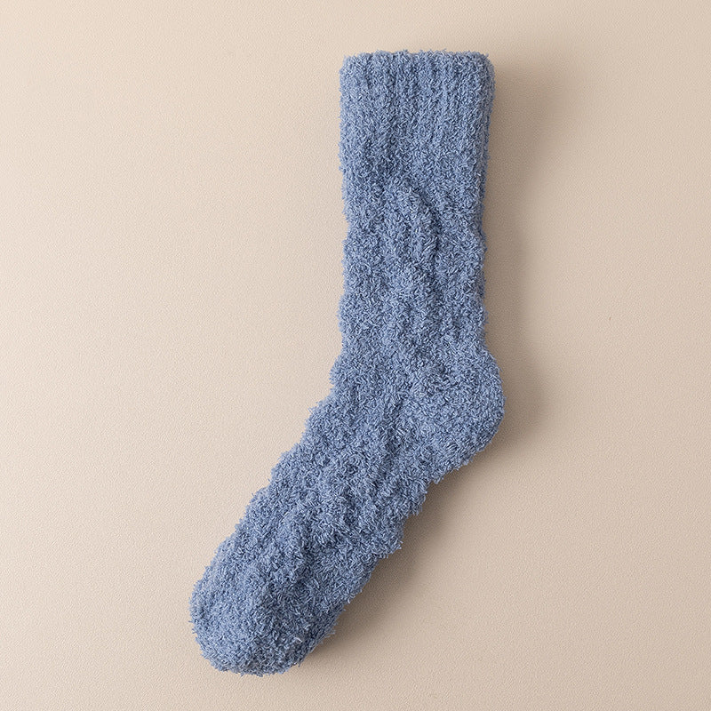 Chaussettes Épaisses en Velours