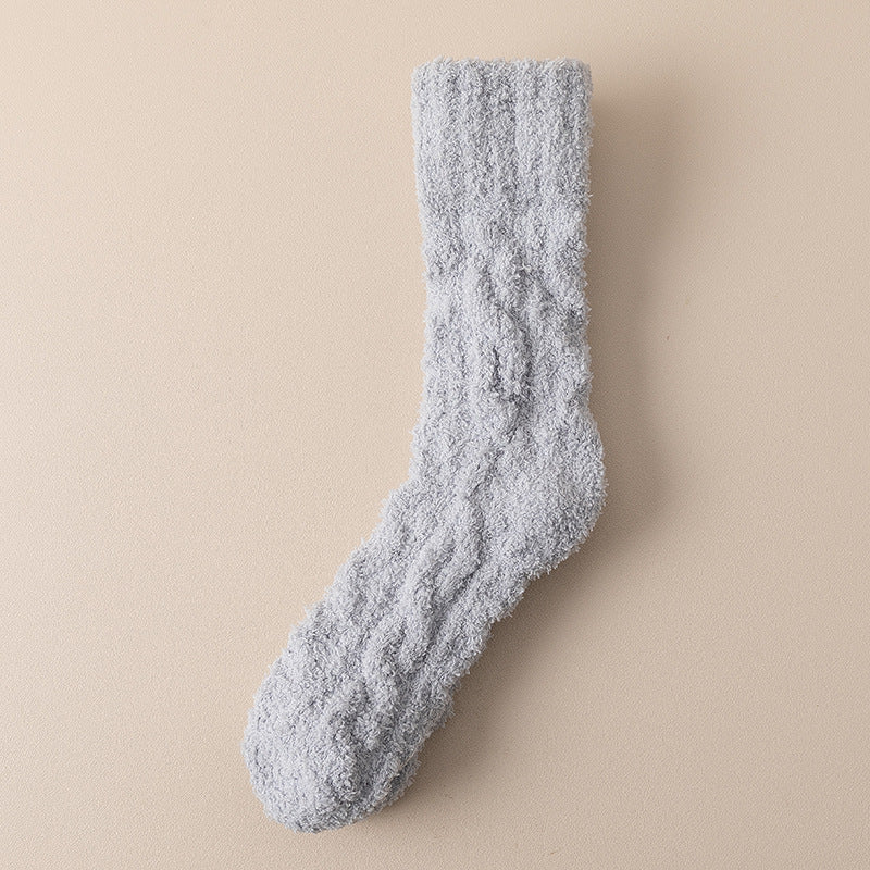 Chaussettes Épaisses en Velours