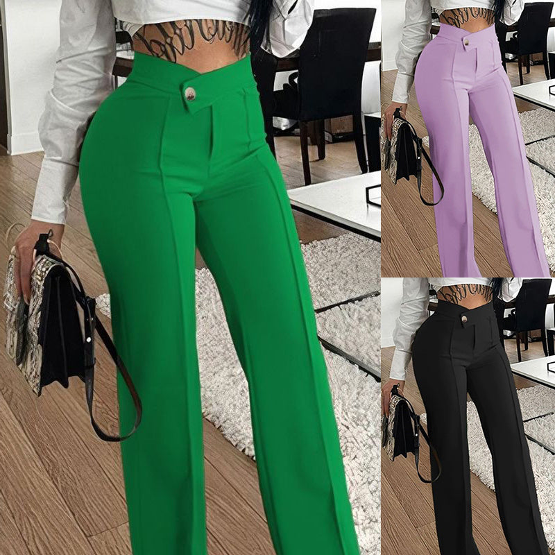 Pantalon Coupe Droite Chic