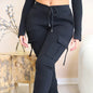 Cargo Pants With Pockets High Waist Drawstring Wide Leg Straight Trousers For Women Overalls
