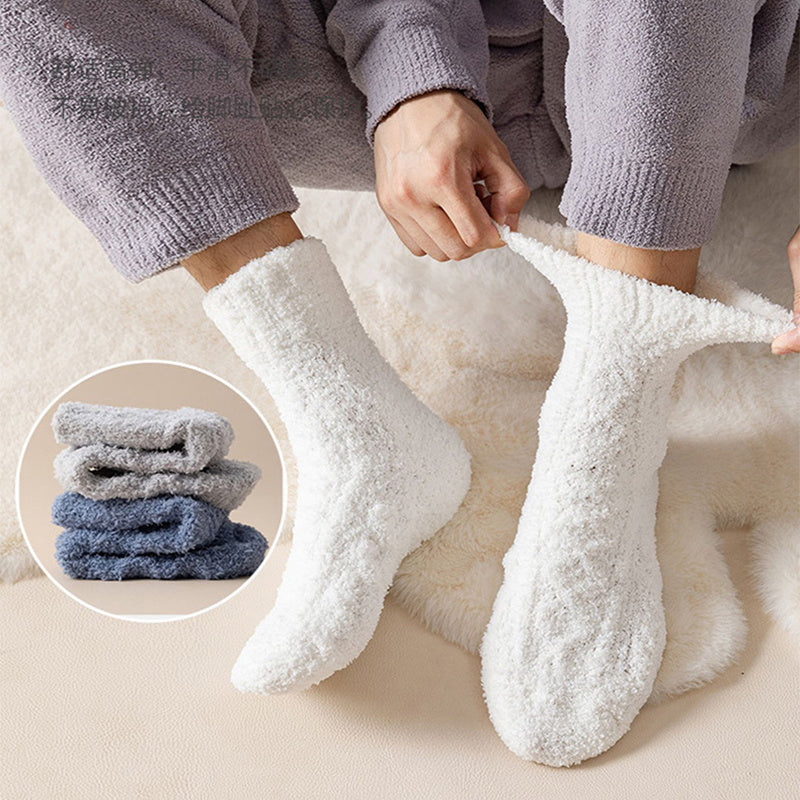 Chaussettes Épaisses en Velours