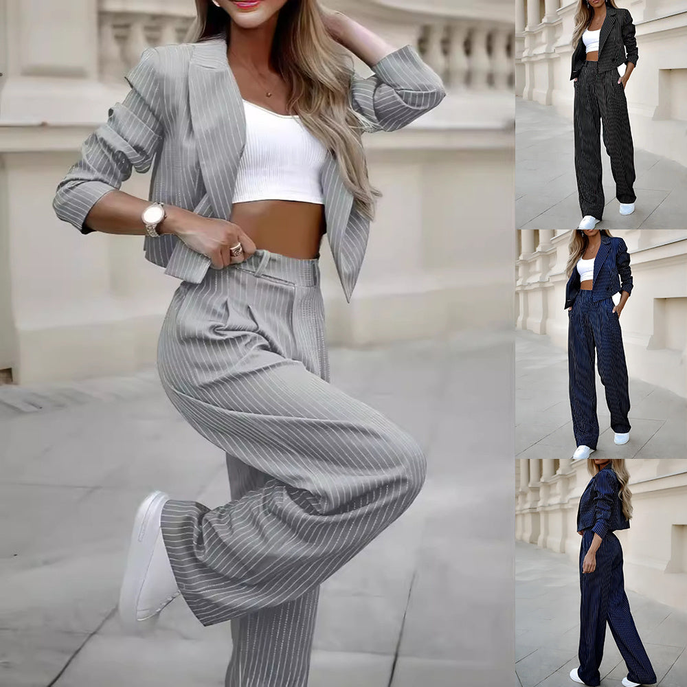 Tailleur Léger à Rayure