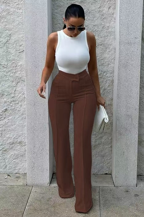 Pantalon Coupe Droite Chic