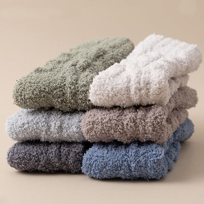Chaussettes Épaisses en Velours