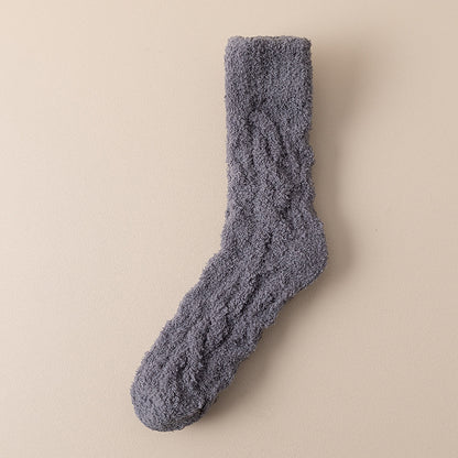 Chaussettes Épaisses en Velours