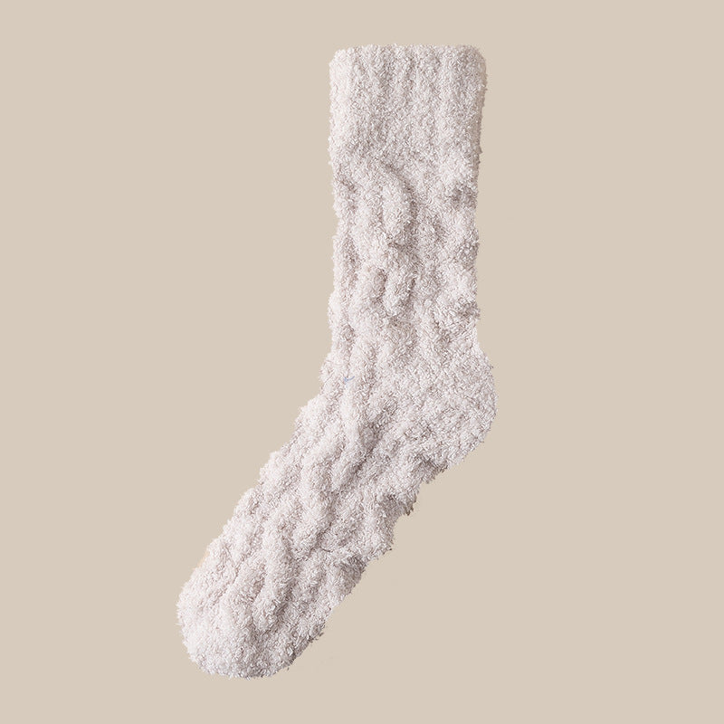 Chaussettes Épaisses en Velours