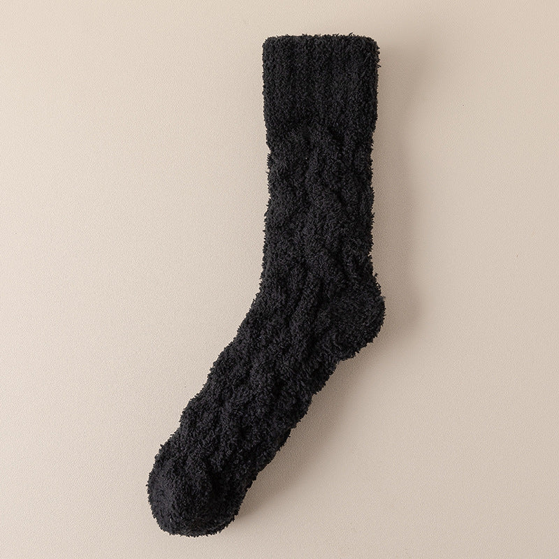 Chaussettes Épaisses en Velours
