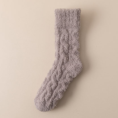Chaussettes Épaisses en Velours