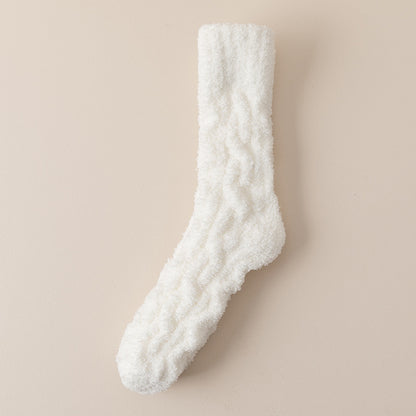 Chaussettes Épaisses en Velours