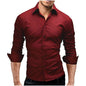 Chemise Élégante Homme Coupe Cintrée